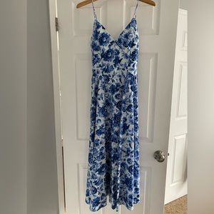 Abercrombie & Fitch Maxi Dress, Navy Floral